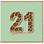 21st Birthday Card