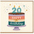 20th Birthday Card, Happy Birthday Cake Design for 20 Year Old