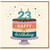 23rd Birthday Card, Happy Birthday Cake Design