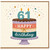 61st Birthday Card, Happy Birthday Cake Design