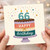 66th Birthday Card, Happy Birthday Cake Design