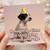 Funny Birthday Card - Cute Dog Puppy in Party Hat - It might be time to start lying about your age - Humorous Card for Friend, Mum, Dad, Him or Her