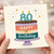 80th Birthday Card, Happy Birthday Cake Design