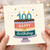 100th Birthday Card, Happy Birthday Cake Design