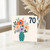 70th Birthday Card