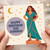 Happy Birthday You Goddess Card - Funny Empowering Birthday Card for Her, Moon and Stars Illustration, Feminist Girl Power Greeting
