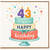 43rd Birthday Card, Happy 43rd Birthday Cake Card