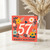 57th Birthday Card, Colourful Floral Happy Birthday Card