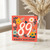 89th Birthday Card, Floral Happy Birthday Card for 89 Year Old