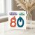 80th Birthday Card, Funny Rope Pun Card