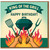 King of the Grill Birthday Card - Funny BBQ Happy Birthday Greeting for Barbecue Lovers and Grill Masters - Illustrated Spatula and Fork Design - Card for Him