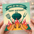 King of the Grill Birthday Card - Funny BBQ Happy Birthday Greeting for Barbecue Lovers and Grill Masters - Illustrated Spatula and Fork Design - Card for Him