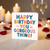 Happy Birthday You Gorgeous Thing Card - Colourful Bold Lettering, Funny Cute Greeting Card for Her, Him, Friend or Partner