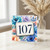 107th Birthday Card, Floral Watercolour Card for Special Birthday