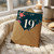 19th Birthday Card, Floral Number 19 Card