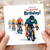 Cyclist Birthday Card - Have an Awesome Birthday - Road Bike Racing Illustration - Fun Sports Greeting Card for Him, Dad, Husband, Son, Friend