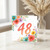 48th Birthday Card, Floral Watercolour 48 Card