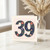 39th Birthday Card, Floral Number 39 Birthday Card