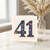 41st Birthday Card, Floral Number 41 Card