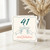 41st Birthday Card, 41 and Fabulous Champagne Toast Card