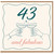 43rd Birthday Card, and Fabulous Birthday Card