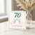 70th Birthday Card, 70 and Fabulous Card for Her