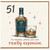 51st Birthday Card, Whisky Lover Birthday Card, Funny 51 Year Old Card