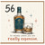 56th Birthday Card, Funny Whisky Age Birthday Card