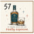 57th Birthday Card, Funny Whisky Birthday Card