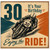 30th Birthday Card, Vintage Motorcycle Rider Design