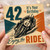 42nd Birthday Card, Vintage Motorcycle Racing Birthday Card, Enjoy the Ride!