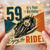 59th Birthday Card, Enjoy the Ride Motorcycle Birthday Card