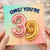 39th Birthday Card, OMG! You're 39 Balloon Design