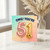 51st Birthday Card, OMG You're 51 Pink and Gold Balloon Design