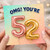 52nd Birthday Card, OMG! You’re 52 Birthday Card