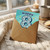 Happy 8th Birthday Card - Football Number 8 Design - Fun Blue Kids Age 8 Greeting Card