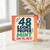 48th Birthday Card, 48 Looks Proper Mint On Ye, Pet!