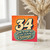 34th Birthday Card, Funny Rude Vintage Birthday Card