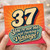 37th Birthday Card, You're Not Old Just Fucking Vintage Retro Funny Age Card