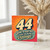 44th Birthday Card, Funny Vintage Birthday Card