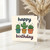 Happy Birthday Cactus Card - Cute Succulent Plant Pots Illustration, Fun Greeting Card for Friend, Mum, Dad, Him or Her