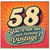 58th Birthday Card, Just Fucking Vintage Retro Card
