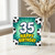 35th Birthday Card, 35th Birthday Football Card