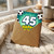 45th Birthday Card, Football Soccer Happy Birthday Card