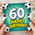 60th Birthday Card, Football Theme Happy Birthday