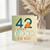 42nd Birthday Card, 42 Looks Good On You Cat Card