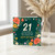 21st Birthday Card, Floral Happy Birthday Card