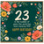 23rd Birthday Card, Happy Birthday Floral Card
