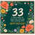 33rd Birthday Card, Floral Happy Birthday Card