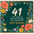 41st Birthday Card, Floral Happy Birthday Card for 41 Year Old